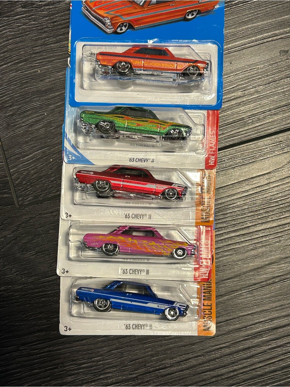 Hot Wheels '63 Chevy II Collection - Picture 3 of 4
